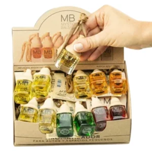 AROMATIZANTES PARA AUTO COLGANTES X 24 UNIDADES