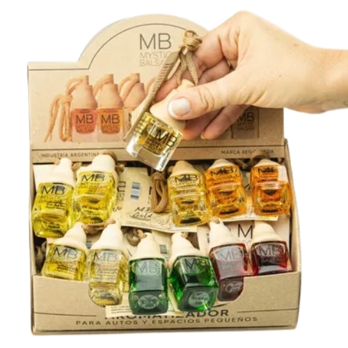 AROMATIZANTES PARA AUTO COLGANTES X 24 UNIDADES